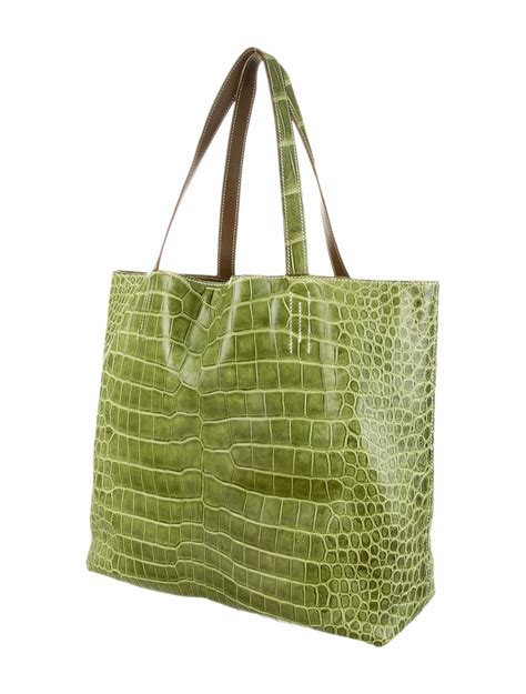 hermes double sens croco chiffon 45 cm bag|Hermes Double Sens Tote in Croco Chiffon .